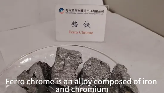 Hochreines 60 % kohlenstoffreiches Ferrochrom zum Verkauf vom chinesischen Hersteller