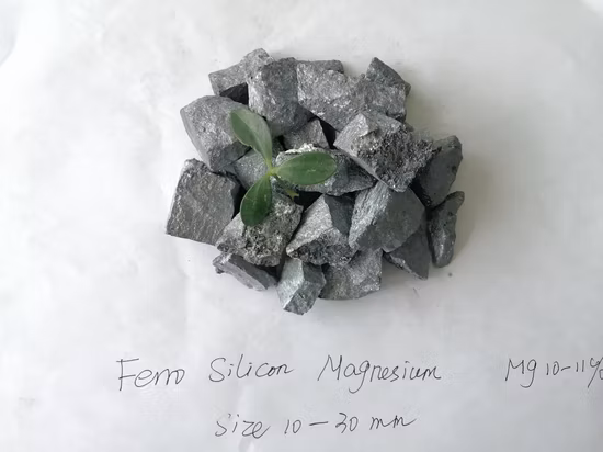 Jumbo-Beutelverpackung 10–30 mm, 5,5 % Mg, Silizium, Magnesium, Eisenlegierung, Ferro-Silizium, Klumpen, Fesimg