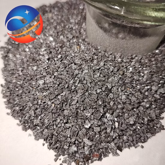 Für Sphäroguss wird Si70~72% Ba0,8~1,2% Ferro-Silizium-Barium 0~3mm Fesiba-Impfmittel verwendet